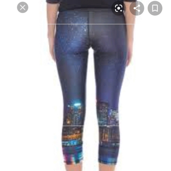 NWT Zara terez nyc night capris - Picture 2 of 11